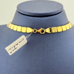 گردنبند اینه ای (دو رو براق و مات)