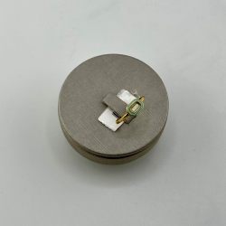 انگشتر مینا آبی