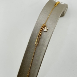 دستبند رامو با آویز تاج